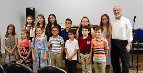 Aaron Spector, Music Man Inc, Recital, Private Lessons, School Program