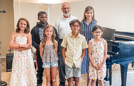 Aaron Spector, Music Man Inc, Recital, Private Lessons, School Program